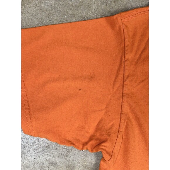 Harley-Davidson Cancun Mexico T-Shirt Orange Unisex Size Large Vintage 90s/2000s - Picture 7 of 9